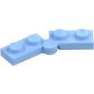 LEGO Lys lyseblå Hengsel Plate 1 x 4 (1927 / 19954)