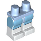 LEGO Helles Hellblau Minifigure Hüften und Beine mit Bright Light Blau oben (3815 / 10914)