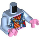 LEGO Helles Hellblau Pigsy Minifig Torso (973 / 76382)