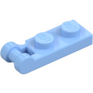 LEGO Jasnoniebieski Talerz 1 x 2 z Koniec Bar Uchwyt (60478)