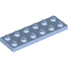 LEGO Helder Lichtblauw Plaat 2 x 6 (3795)
