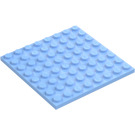 LEGO Lys lyseblå Plate 8 x 8 (41539 / 42534)