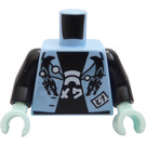 LEGO Lyseblå Scott Torso (973)