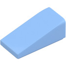 LEGO Bleu Clair Brillant Pente 1 x 2 (31°) (5404)