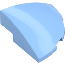 LEGO Bright Light Blue Slope 1 x 3 x 3 Curved Round Quarter  (76797)