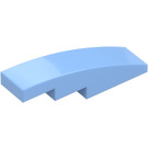 LEGO Bright Light Blue Slope 1 x 4 Curved (11153 / 61678)