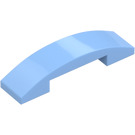 LEGO Bright Light Blue Slope 1 x 4 Curved Double (93273)