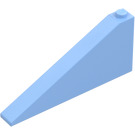 LEGO Bright Light Blue Slope 1 x 8 x 3 (25°) (49618)