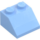 LEGO Bright Light Blue Slope 2 x 2 (45°) (3039 / 6227)