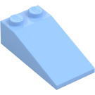 LEGO Lys lyseblå Skråning 2 x 4 (18°) (30363)