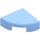 LEGO Bright Light Blue Tile 1 x 1 Quarter Circle (25269 / 84411)