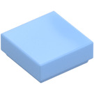 LEGO Bright Light Blue Tile 1 x 1 with Groove (3070 / 30039)