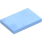 LEGO Leuchtendes Hellblau Fliese 2 x 3 (26603)