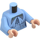 LEGO Bleu Clair Brillant Torse avec Beauxbatons Uniform (973)