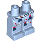 LEGO Helles Hellblau Volcano garmadon Minifigure Hüften und Beine (3815 / 34716)