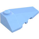 LEGO Bright Light Blue Wedge 2 x 4 Triple Right (43711)