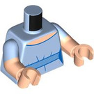 LEGO Helder Lichtblauw Wendy Darling Minifig Torso (973 / 78568)