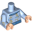 LEGO Lyseblå Zodiac Master Minifig Torso (973 / 88585)