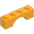 LEGO Lysorange Hvælving 1 x 4 (3659)