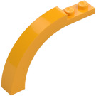 LEGO Leuchtendes helles Orange Bogen 1 x 6 x 3.3 mit Gebogenes Oberteil (6060 / 30935)