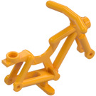 LEGO Leuchtendes helles Orange Fahrrad Rahmen mit Stand (4719 / 65574)