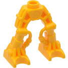 LEGO Lysorange Bionicle Mekanisk Ben (54276)