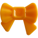 LEGO Bright Light Orange Bow with Ribbon