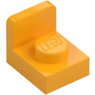 LEGO Lysorange Beslag 1 x 1 med 1 x 1 Plade Op (36840)