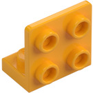 LEGO Orange clair brillant Support 1 x 2 - 2 x 2 En haut (99207)