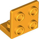 LEGO Orange clair brillant Support 1 x 2 - 2 x 2 En haut (99207)