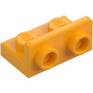 LEGO Helder lichtoranje Beugel 1 x 2 met 1 x 2 Omhoog (99780)