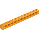 LEGO Bright Light Orange Brick 1 x 12 with Holes (3895)