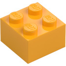 LEGO Světle oranžová Kostka 2 x 2 (3003 / 6223)