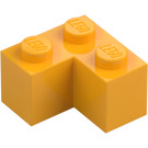 LEGO Jasnopomarańczowy Cegła 2 x 2 Narożnik (2357)