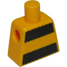 LEGO Leuchtendes helles Orange Bumblebee Mädchen Torso ohne Arme (973)