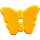 LEGO Arancione chiaro brillante Farfalla con Foro