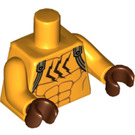LEGO Helder Lichtoranje Catman Minifig Torso (973 / 88585)