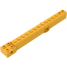 LEGO Helder Lichtoranje Kraan Arm Buiten met Pegholes (57779)