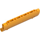 LEGO Helder lichtoranje Gebogen Paneel 11 x 3 met 2 Pin Gaten (62531)