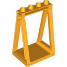LEGO Bright Light Orange Duplo Swing Stand (6496)