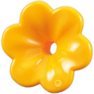 LEGO Orange clair brillant Fleur avec Arrondi Pétales