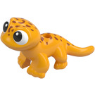 LEGO Orange clair brillant Gecko avec Orange (101304)