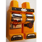 LEGO Klar Ljus Orange Hausner Ben (3815)