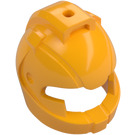 LEGO Orange clair brillant Casque avec Lumière / Caméra (22380)