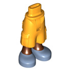 LEGO Orange clair brillant Hanche avec Shorts avec Cargo Pockets avec Sand Bleu shoes (2268)
