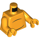 LEGO Orange clair brillant Jake the Chien - Adventure Time Minifig Torse (973 / 76382)
