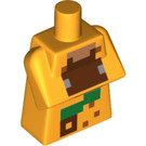 LEGO Bright Light Orange Jungle Villager Minifigure Torso  (75417)