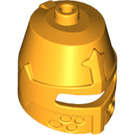 LEGO Helder Lichtoranje Knight's Helm (89520)
