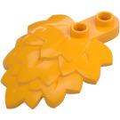 LEGO Orange clair brillant Feuille 1.3 x 4 x 5 Layered (5058)