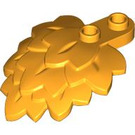 LEGO Bright Light Orange Leaf 4 x 5 x 1.3 (5058)